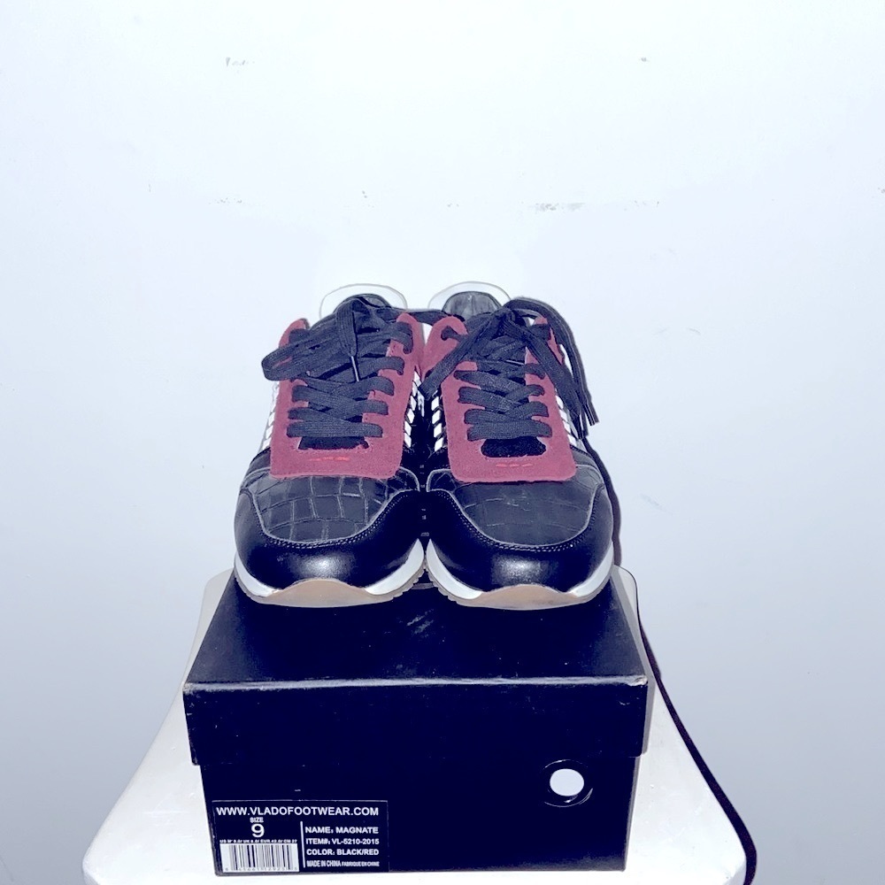 Vlado Footwear ‘Magnate’ Sneakers Black/Red us9​​​​​